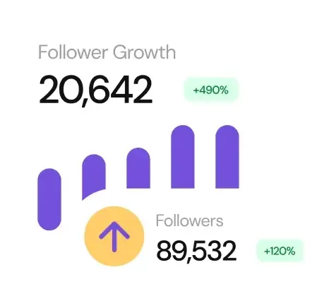 Grow followers image